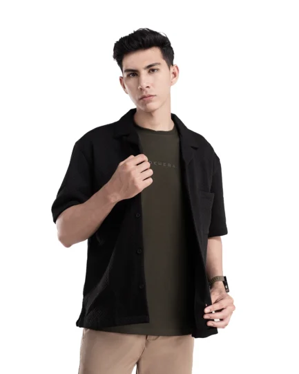 Rexi Relaxed Shirt Black