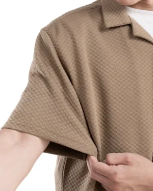 Relaxed Shirt Rexi Khaki 13