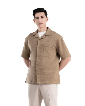 Relaxed Shirt Rexi Khaki 3