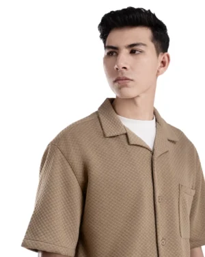 Relaxed Shirt Rexi Khaki 9