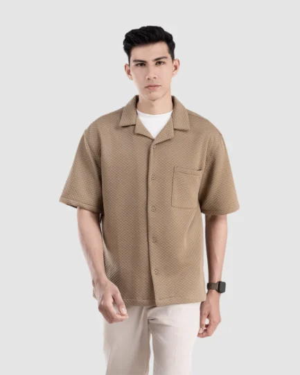 Rexi Relaxed Shirt Khaki