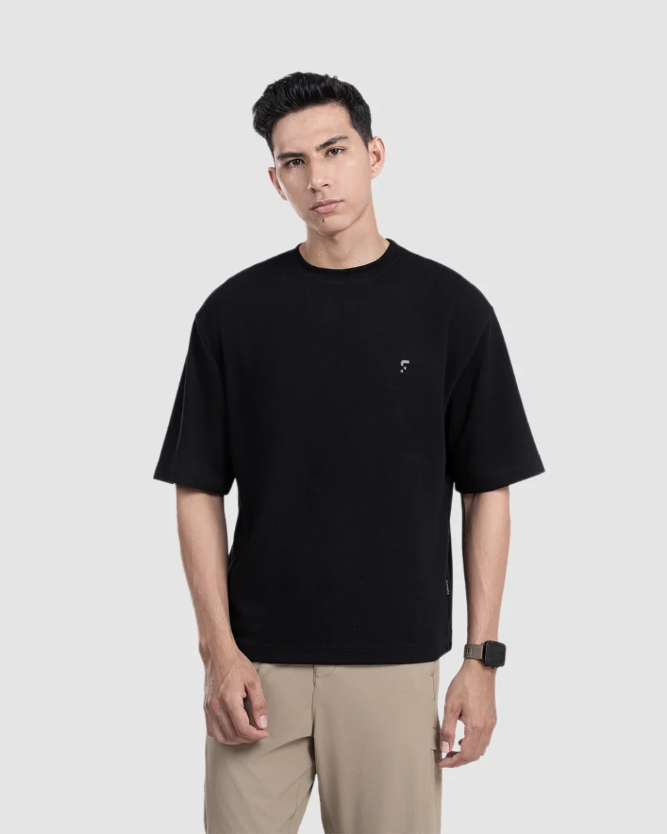 Valdan Oversized Black